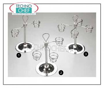 Contain ice cream cones STAINLESS STEEL PADS, 2 POSTS