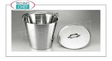 Stainless steel buckets 