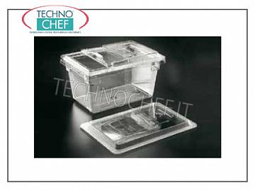 Cans for food storage Rectangular storage container, CAMBRO, Lt.11,4, Cm.30,5x45,7x15,2