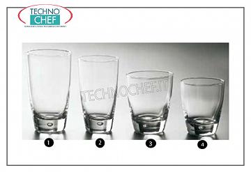Glasses for water and wine GLASS, BORMIOLI ROCCO, Luna Collection
