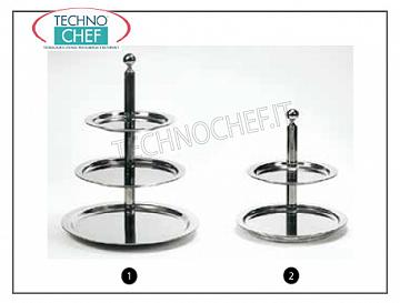 Raise for bar / buffet STAINLESS STEEL RING, PINTINOX, H.55 Cm.