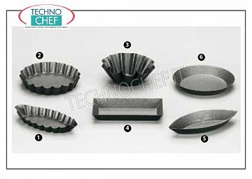 Metal molds for pastry Non-stick tinted tartwort mold