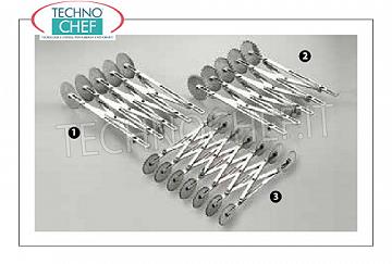 Pastry cutters extend, Extensible pastry cutters,