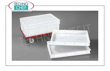 Pizza loaf boxes Stackable box, HORECA, Cm.60x40x7