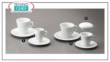 Coffee cups - porcelain cappuccino CUTTERS AND PIECES, TOGNAN BRAND