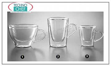 Coffee cups - glass cappuccino CAFFE CUP, LUIGI BORMIOLI, Thermal Duos Collection