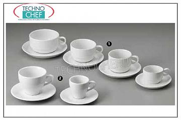 Coffee cups - porcelain cappuccino CUTTERS AND PIATCHES, TOGNAN BRAND