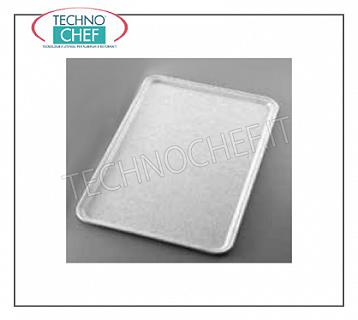 Self-service trays in polyester Rectangular tray in gray polyester, cm.53x32.5