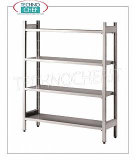 stainless steel modular shelvings 
