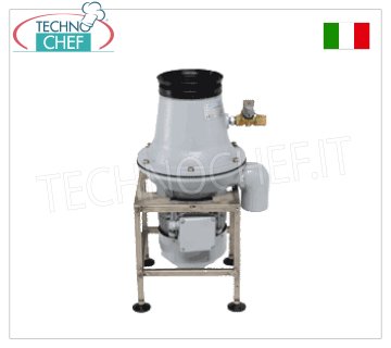 Waste disposers Under sink waste disposer, production capacity 300 Kg/h, V.400/3, Kw.3.00, Weight 82 Kg, dim.mm.350x400x700h