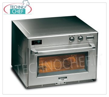 PANASONIC - mod. NE 2140, Professional Microwave Oven, Chamber for GN 1/1 Trays - MANUAL Controls, 2100 W Professional PANASONIC microwave oven, with MANUAL controls, cooking chamber mm 565x330x250h, suitable for 2 trays GN 1/1, power output W 2100, 4 magnetrons of 525 W, V.400/3, Kw 3,65, weight 54 Kg, dim.mm 650x526x471h