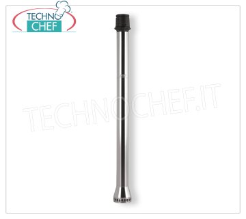 Fama - 500mm OMOGENIZER-CRUSH-CUTTER tool for immersion mixer Linea Light, Mod.FO500L 500 mm long stainless steel homogenizer suitable for Professional Mixer Motor Block Mod.300VV - 400VV - 500VV, Weight 1,20 Kg.