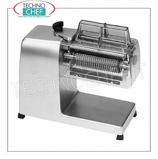 BERKEL - Technochef - Meat cutter into 12 mm strips ELECTRIC CUTTER with 15 blades, for a 12 mm cut, V.230 / 1, Kw.0,4, Weight 23 Kg, dim.mm.200x450x440h