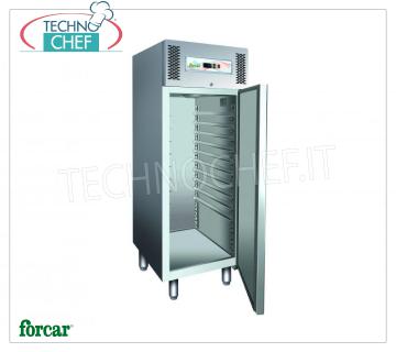 1 Door Pastry Refrigerator Cabinet, 737 lt, 304 STAINLESS STEEL, Temp.+2°/+8°C, CLASS C, mod.G-PA800TN Pastry Refrigerator Cabinet, 1 Door, 304 STAINLESS STEEL, FORCAR brand, Professional, 737 lt, Temp.+2°/+8°C, Ventilated, ECOLOGICAL in CLASS C, R290 Gas, suitable for 60x80 cm or 60x40 cm trays, V.230/1, Kw.0.33, Weight 143 Kg, dim.mm.740x990x2010h