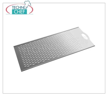 Perforated pizza peel by the meter for baking in aluminum, Ponte line PERFORATED pizza peel by the meter for baking in anodized aluminum without handle, size 28x56 cm