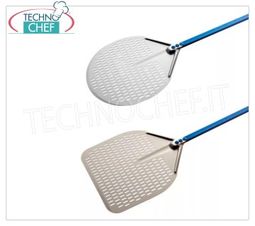 Perforated aluminum pizza peels 