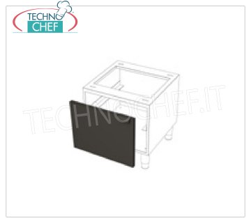 TECHNOCHEF - Swing door for dishwashing base support Swing door for dishwashing base support