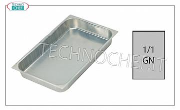 Aluminum Gastronorm trays Aluminum baking tray G / N 1/1 H Cm 2