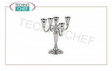 Table holders Candlestick 5 Lights H Cm 24