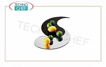 Mirror display trays for buffet Virgola Acrylic Mirror Cm 40.6