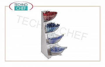 Buffet display Multi 4 Floor Dispenser