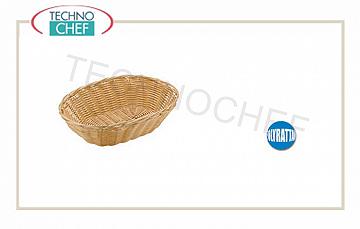Baskets for bread Oval Bread Basket Cm 18