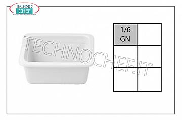 Porcelain Gastronorm trays n 1/6 Tin Cm 2