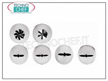 Sacks and spouts for decoration Conf. 6 Pcs Assorted nozzles