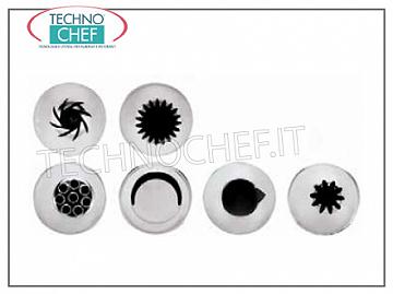 Sacks and spouts for decoration Conf. 6 Pcs Assorted nozzles