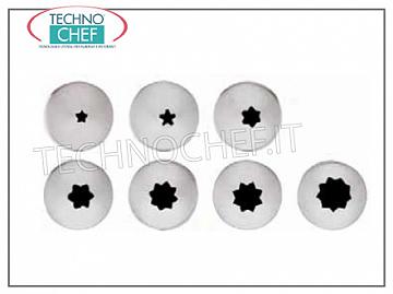 Sacks and spouts for decoration Conf. 7 Pcs Assorted nozzles