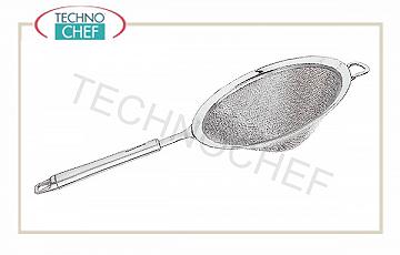Series 48278 conical strainer with stainless steel handle Conical strainer, 18/10 stainless steel, 15 cm diameter, 33 cm long, stainless steel handle