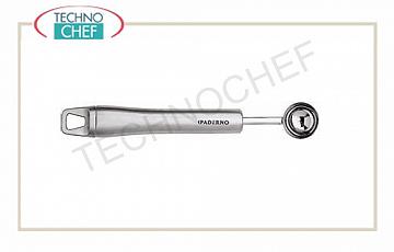 Series 48278 with stainless steel handle 18/10 stainless steel spherical hollow, 2.5 cm diameter, 18 cm long, stainless steel handle