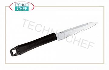 48280 series with polypropylene handle Squamapesce, 18/10 stainless steel, polypropylene handle, 24 cm long