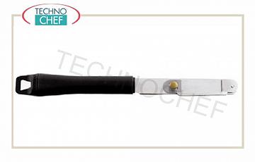 Technochef - Asparagus peel with polypropylene handle, cod. 48280-85 Asparagus peeler, 18/10 stainless steel, polypropylene handle, 24 cm long