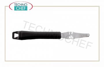 Technochef - Pelarance with polypropylene handle, cod. 48280-96 Pelarance 18/10 stainless steel, polypropylene handle, 20 cm long