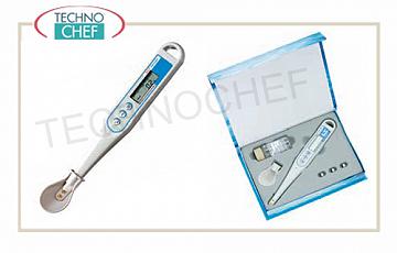 Salinity meter Salinity meter for cooking water and sauces, use temperatures from 0 ° to + 100 ° C, 22.5 cm long