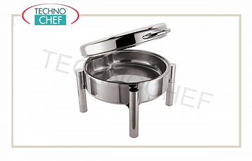 Food warmer / Chafing dish Chafing dish Round Cm 24 Elettr.EU