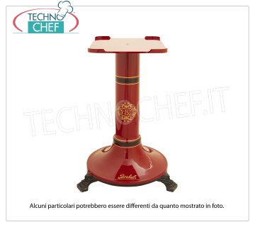BERKEL - B2 red pedestal for flywheel slicer mod. B2 Support pedestal in red painted cast iron for Flywheel slicer B2, Weight 65 Kg, dim.mm.400x500x800h