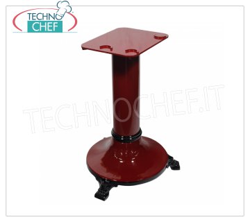 TECHNOCHEF - Pedestal, Mod.PD250 / 300 Pedestal for flywheel / manual slicers Mod. 250/300 - Weight Kg. 56 - Diameter mm. 650x800h