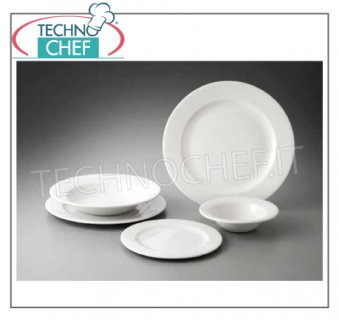 CHURCHiLL - Porcelain for Restaurant - WHITE PROFILE Collection PLATES, Profile White Collection, Brand CHURCHiLL