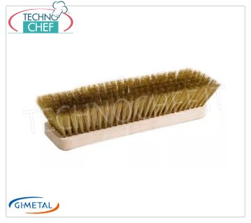 Gi.Metal - Spare Brass Brush - mod.R-SP2 Spare part for brush mod. AC-SP2, with brass bristles, dim.cm 27x6,5