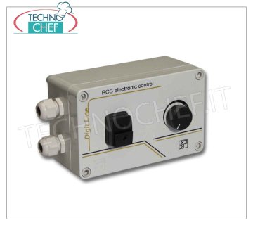 Single-phase manual speed regulator Manual speed regulator for electric motors Single-phase with capacitor, V. 230/1, 50 Hz, Max 7.5 Amp. - Kw. 1.5, size 17x8.3x10.6h cm