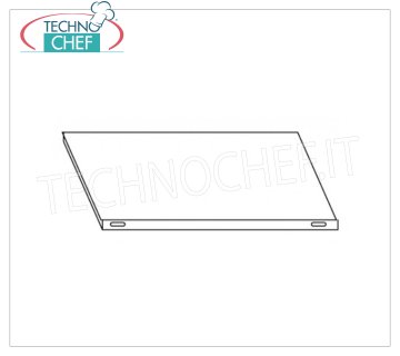 TECHNOCHEF - Smooth stainless steel 304 shelf for shelf, cm 80x60, Mod.698060