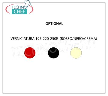 TECHNOCHEF - Color supplement for slicers: red, black, cream