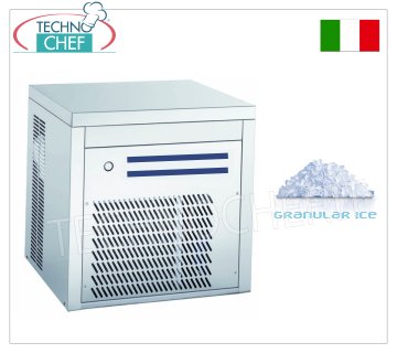 GRANULAR ICE MAKER WITHOUT DEPOSIT, yield 300 Kg/24 h