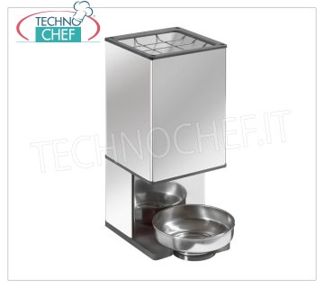 TECHNOCHEF - Professional Icebreaker, Productivity 120 Kg/h, Mod.SGH Icebreaker made of stainless steel and plastic, production 120 kg/hour, ideal for producing pieces of ice, V.230/1, Kw.0,3, Weight 12,50 Kg, dim.mm.400x180x350h