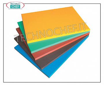 Technochef - Polyethylene chopping boards Polyethylene chopping board with colored stops