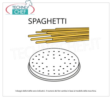 FIMAR - SPAGHETTI DRAWER in BRASS-BRONZE ALLOY Spaghetti die in brass-bronze alloy Ø 2 mm, for mod.MPF2.5N/MPF4N and mod.PF25E/PF40E.