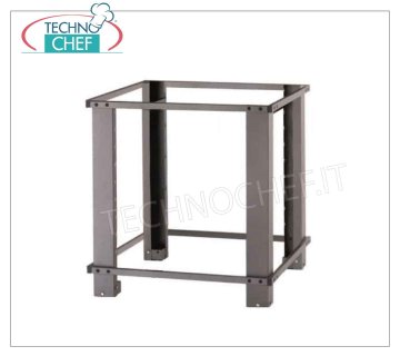 Supp. Oven with wheels and tray holder guides (h 90) Oven support without tray holder (h 90)