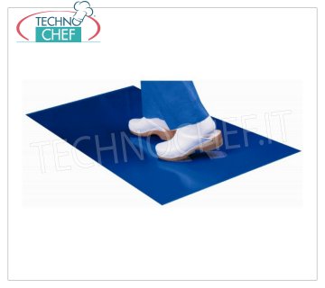 Bactericidal decontamination mat Decontamination mat with 30 numbered layers with high adhesiveness treated with bactericide, dimensions 45x115 cm